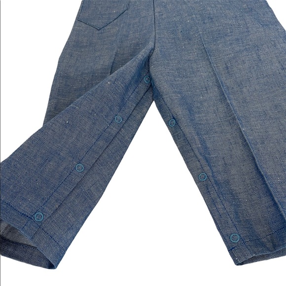 Kid Bits Boys 4T Overalls Pant and Reversible Jacket Combo Set - Picture 3 of 10